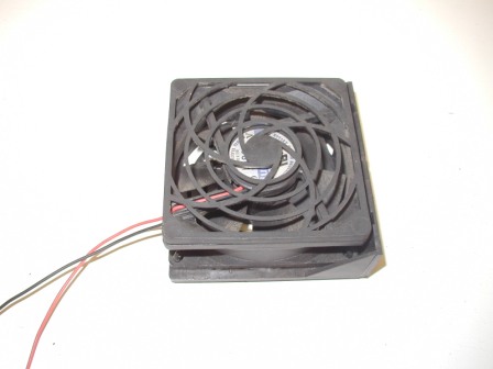 12 Volt 3 Inch Fan With Plastic Mounting Bracket (Item #12) $6.99